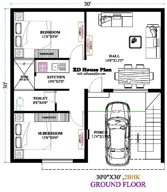 10 Best 900 Sq Ft House Plans According To Vastu Shastra Styles At Life - 900 Sf House Floor Plans