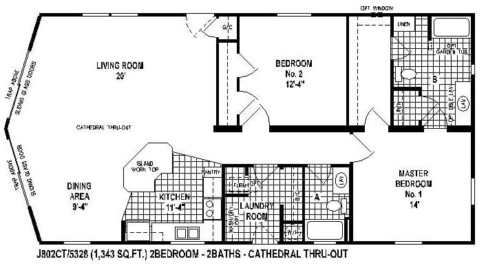 10 Great Manufactured Home Floor Plans Mobile Home Living - Double Wide Trailer House Floor Plans