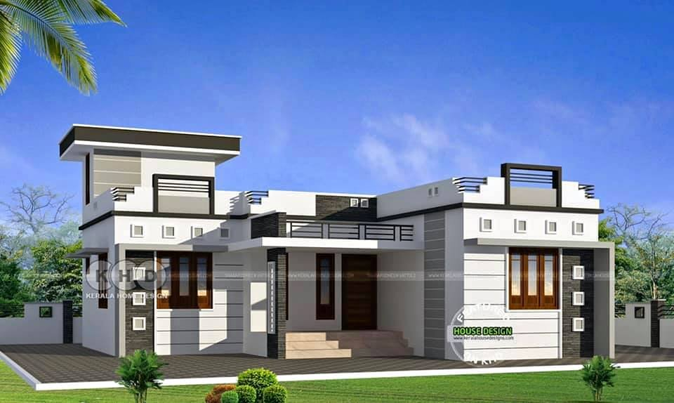 1000 Sq Ft 3BHK Modern Single Floor House And Plan Home Pictures - 1000 Sq Ft Single Floor House Plans