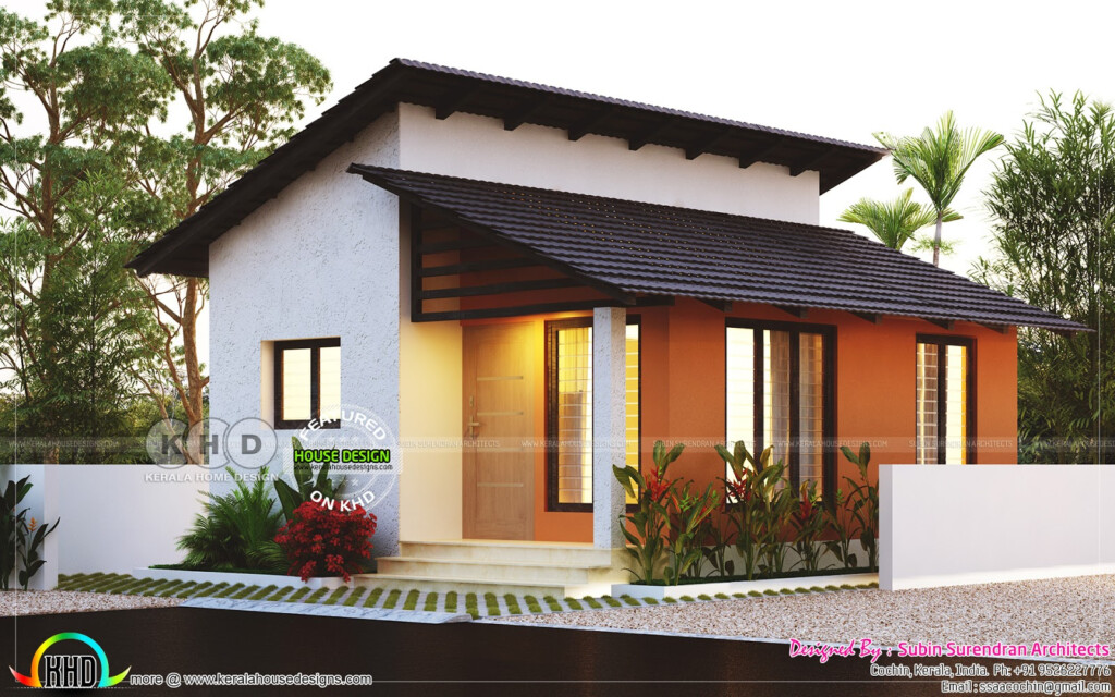 16 2Bhk Low Cost 2 Bedroom House Floor Plan Design 3D Delicious New  - Low Cost Small House Design With Floor Plan