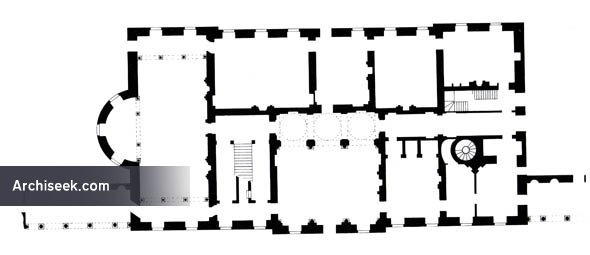 1745 Leinster House Kildare Street Dublin Architecture  - Leinster House Floor Plan