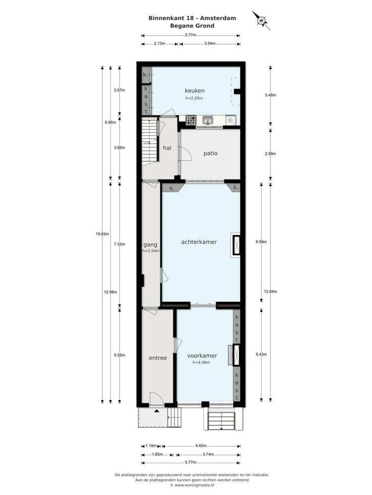 17th Century Canal House In Amsterdam Netherlands OHD Overseas  - Amsterdam Canal House Floor Plan