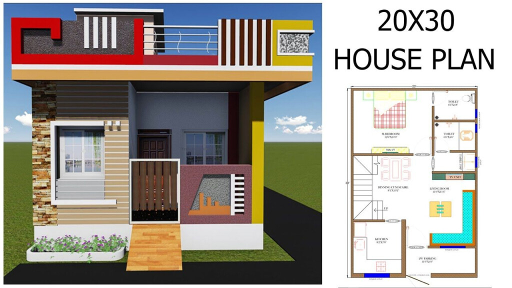 20X30 Two Story House Plans Printable Templates Free - Floor Plans For 20X30 House