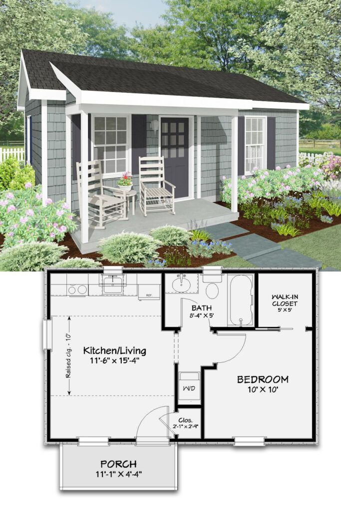 27 Adorable Free Tiny House Floor Plans Artofit - Tiny House Floor Plan