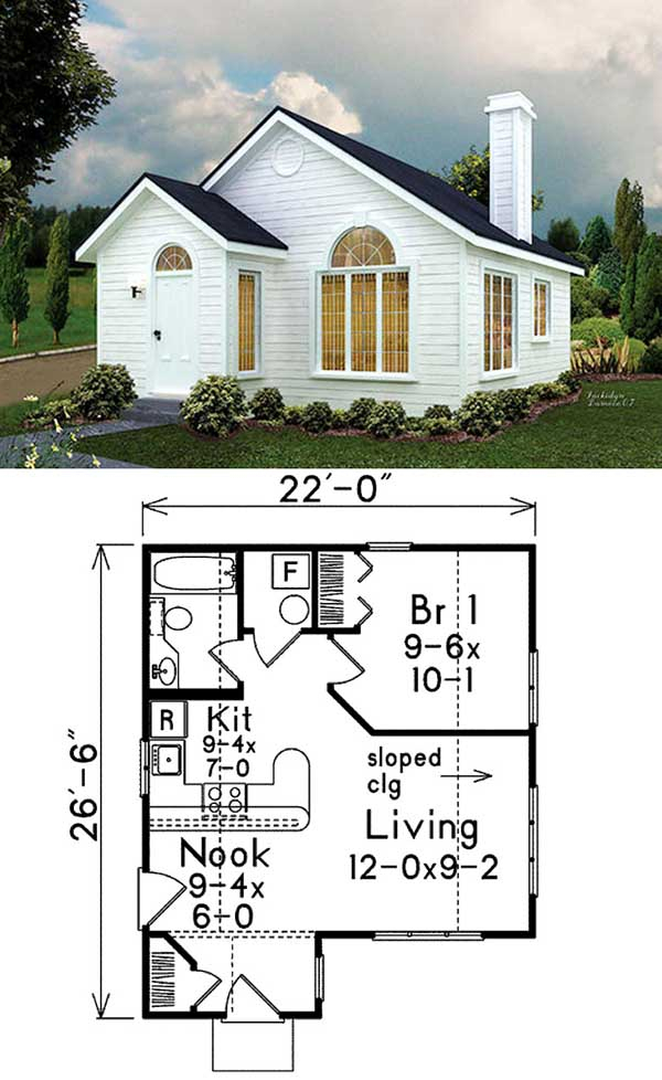 27 Adorable Free Tiny House Floor Plans Craft Mart - Small Houses Floor Plans