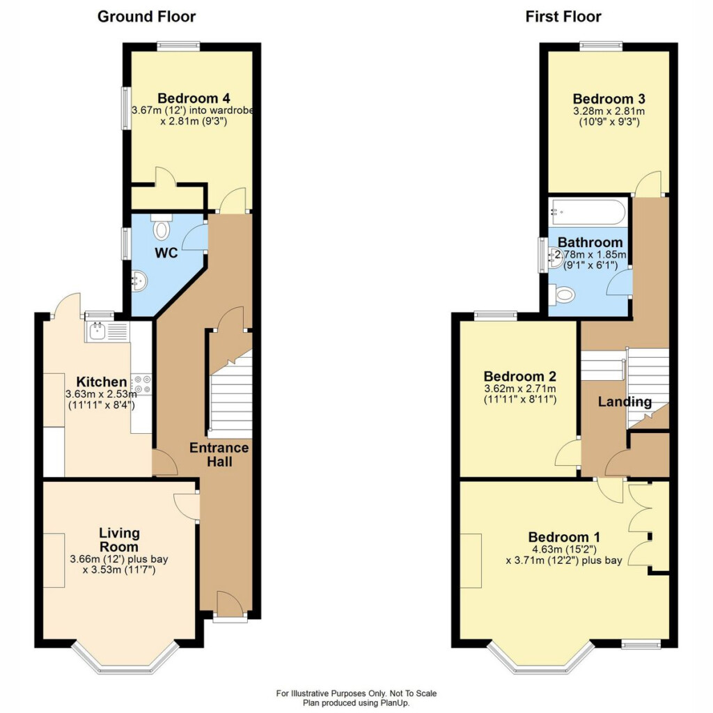 3 Bed Terraced House To Rent In Wickham Lane London SE2 Zoopla - 3 Bed Terraced House Floor Plan