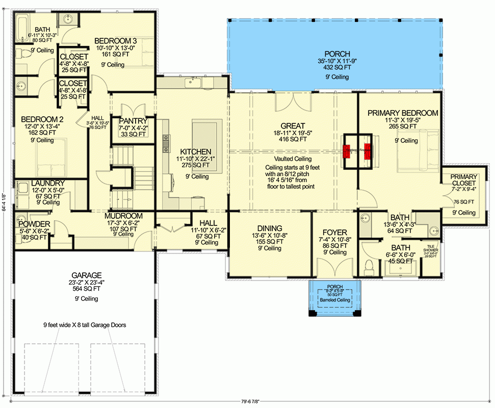 3200 Square Foot Split Bed French Country Home Plan With Optional Lower  - 3200 Square Foot House Floor Plan