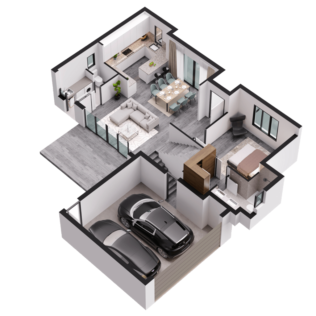 3D Floor Plans With Dimensions House Designer - Online House Floor Plan Designer