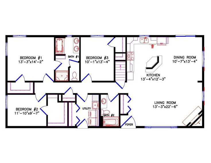 40 Ryan Homes Ravenna Floor Plan Main Floor 28 X 60 Images Collection - 28 X 60 House Floor Plans