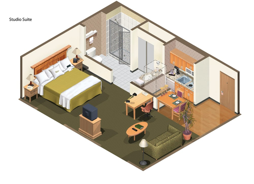 400 Sq Ft Hotel Room Floor Plan Google Search Bedroom Floor Plans  - Hyatt House 2 Bedroom Suite Floor Plan