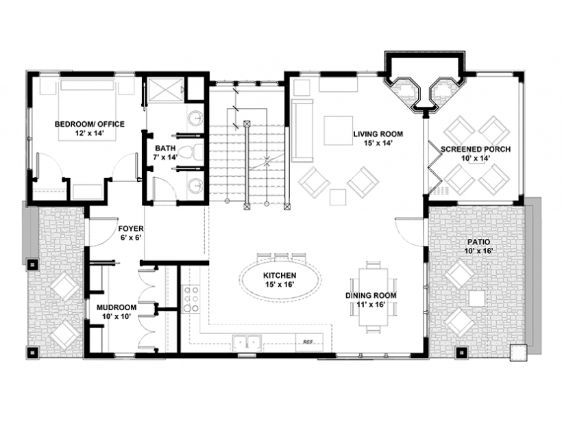 45 Small To Medium Size Beautiful Home Blueprints And Floor Plans - Medium House Floor Plans