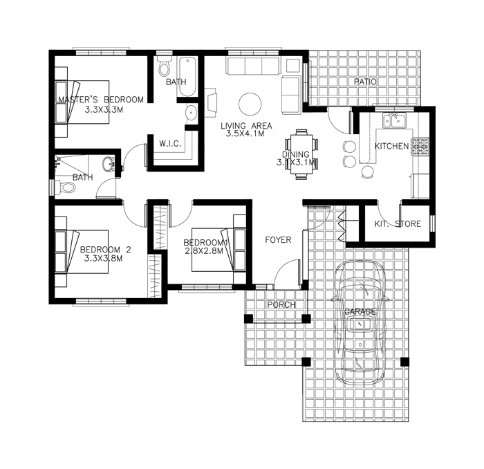 47 New House Plan House Plan And Design Philippines - Philippines House Plans And Floor Plans