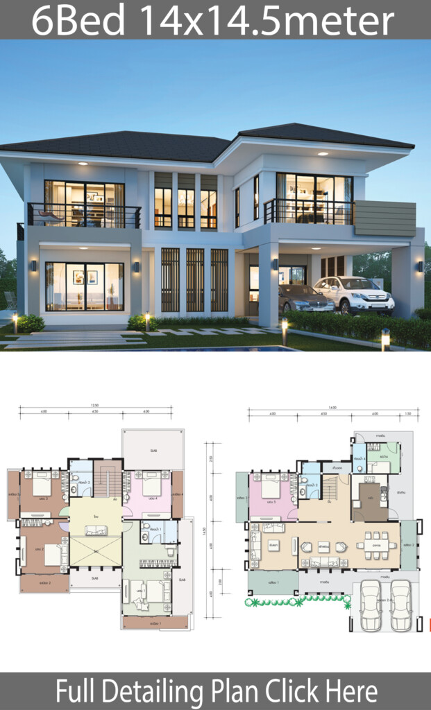 6 Bedroom House Plans 3d Lulieamirah - 6 Bedroom House Floor Plans 3D