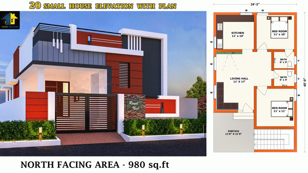 62 Stunning Single Floor House Plan With Elevation Top Choices Of  - Floor Plans With Elevations For Houses