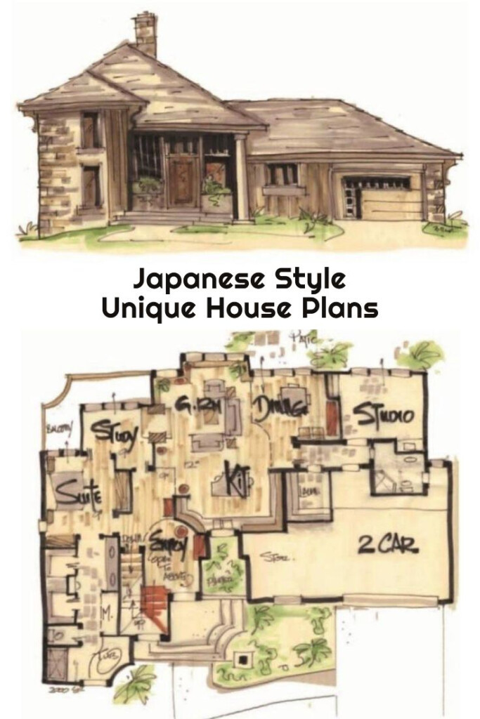 84 Breathtaking Japanese Bungalow House Design Not To Be Missed - Modern Asian House Designs And Floor Plans