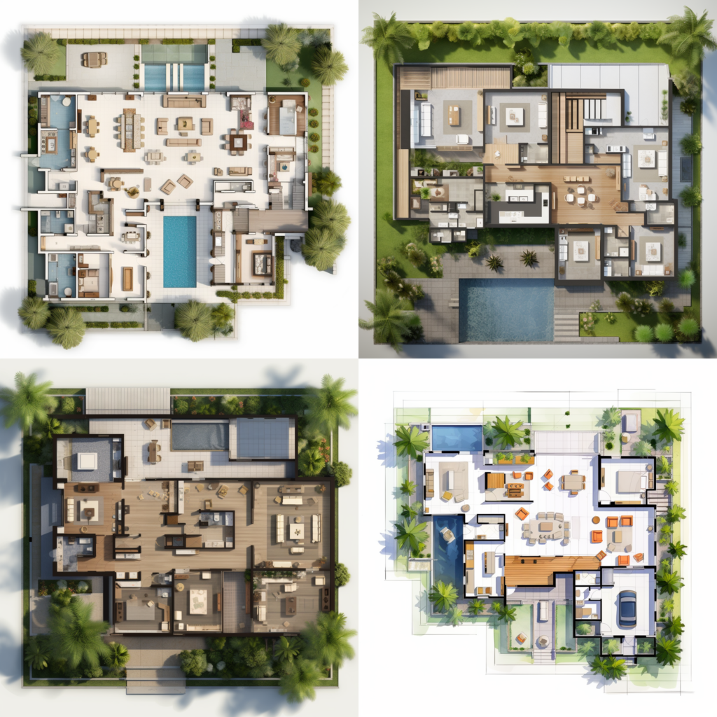 AI Architecture 24 Floor Plans For Modern Houses Prompts Included  - Perfect House Floor Plan