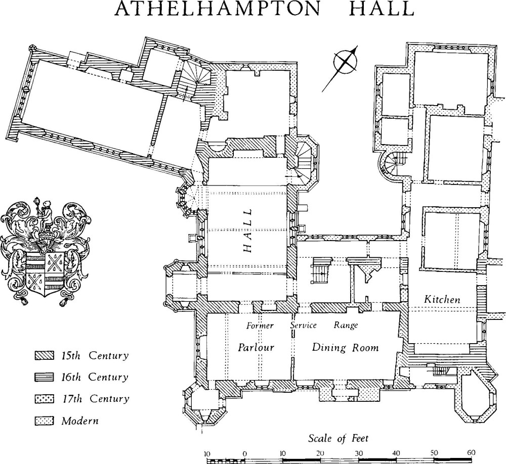 Athelhampton House Floor Plan - Athelhampton House Floor Plan