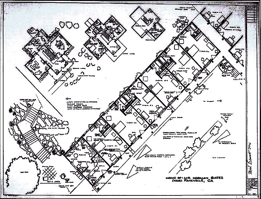 Bates Motel Plan A Look At Blueprints Showing The Motel s Flickr - Bates Motel House Floor Plan