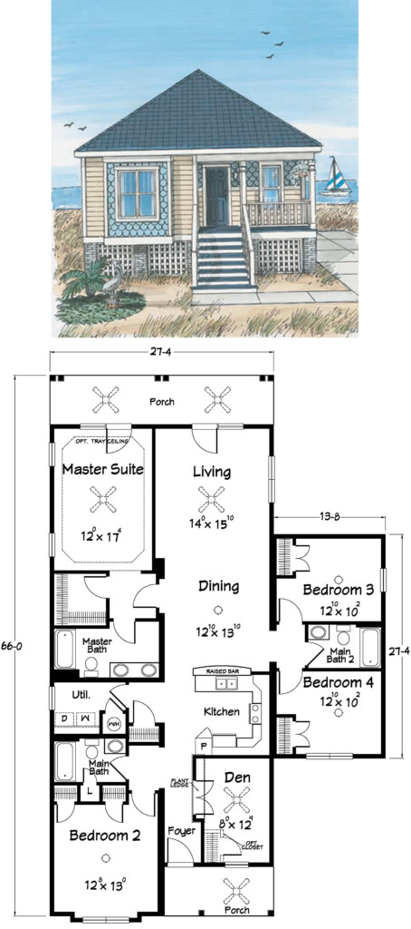 Beach House Cottage Plans Creating The Perfect Space For Relaxation  - Beach House Designs Floor Plans