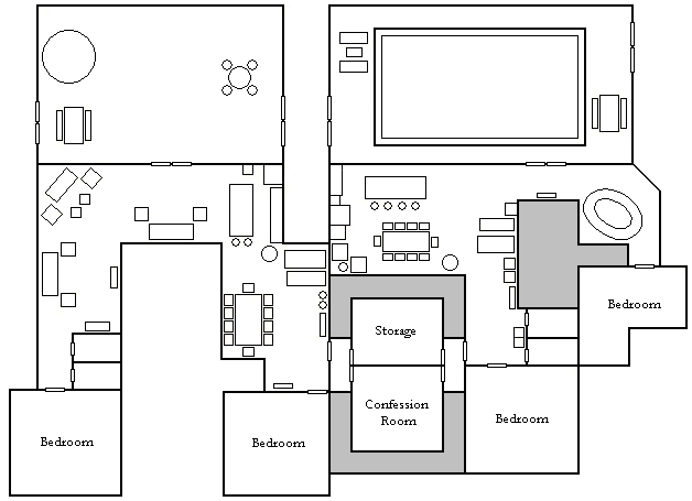 Big Brother House Plan - Floor Plan Of Big Brother House