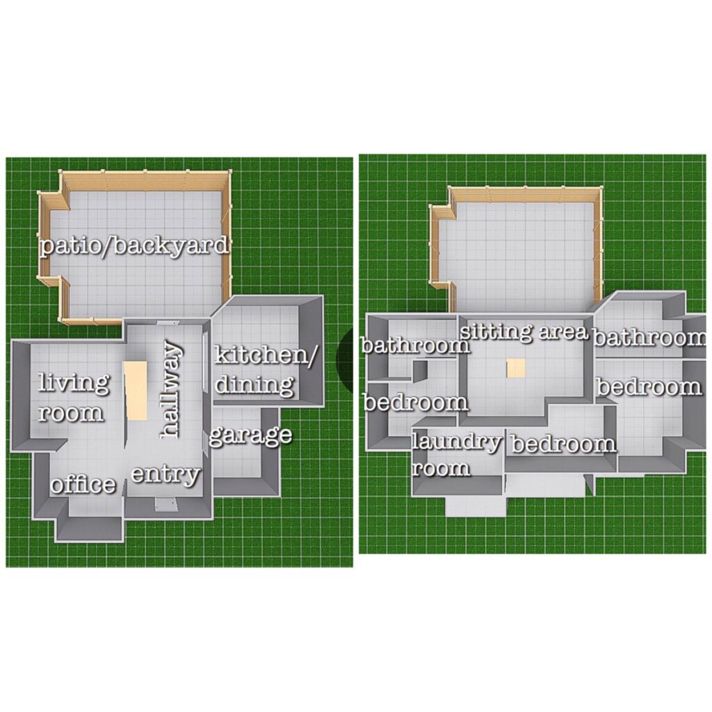 Bloxburg Family House 2 Story Layout - Bloxburg Family House Floor Plan