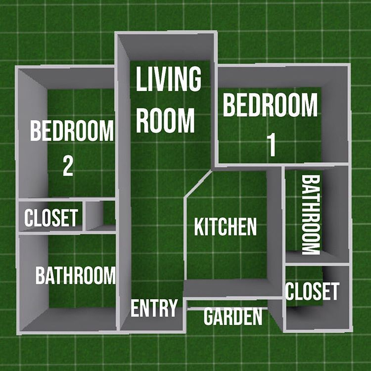 Bloxburg Floorplans Here Are 5 Floorplans I ve Made Ranging From  - House Floor Plans Bloxburg