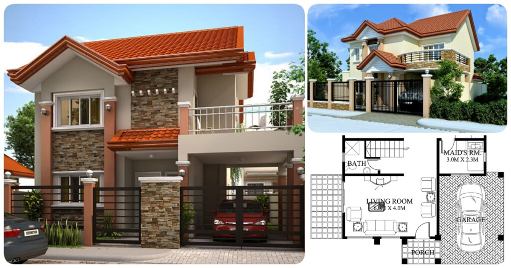 Bungalow House Design With Terrace In Philippines Floor Plan Viewfloor co - Bungalow House Design With Terrace In Philippines With Floor Plan