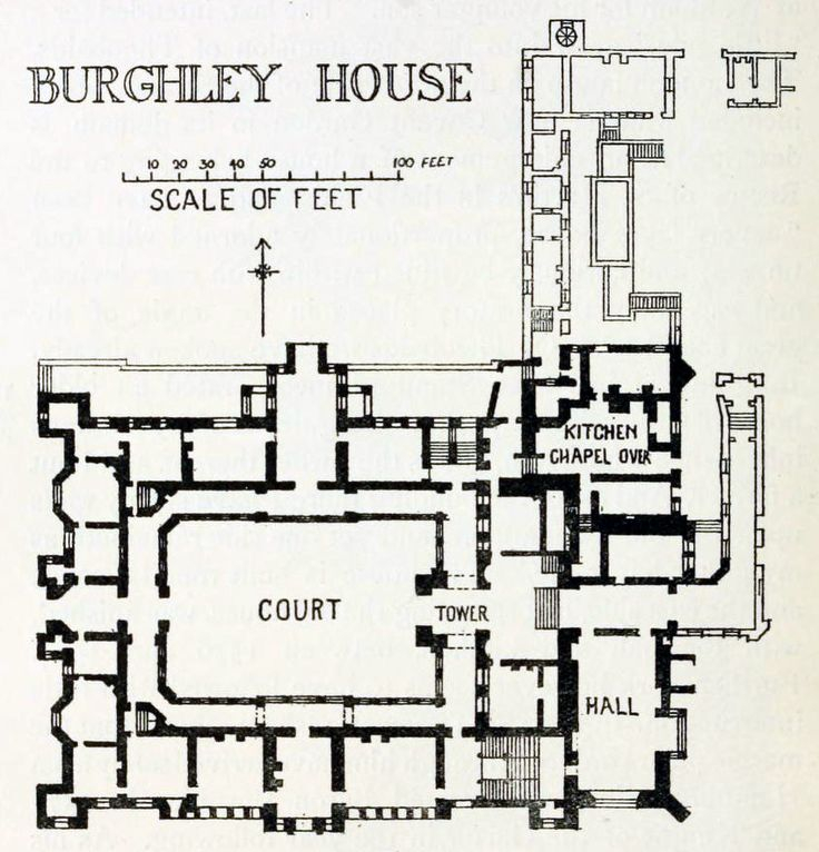 Burghley House Floor Plan - Burghley House Floor Plan