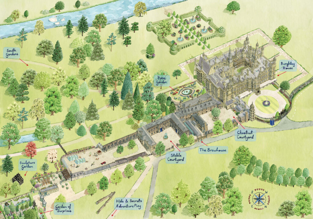 Burghley House Floor Plan - Burghley House Floor Plan