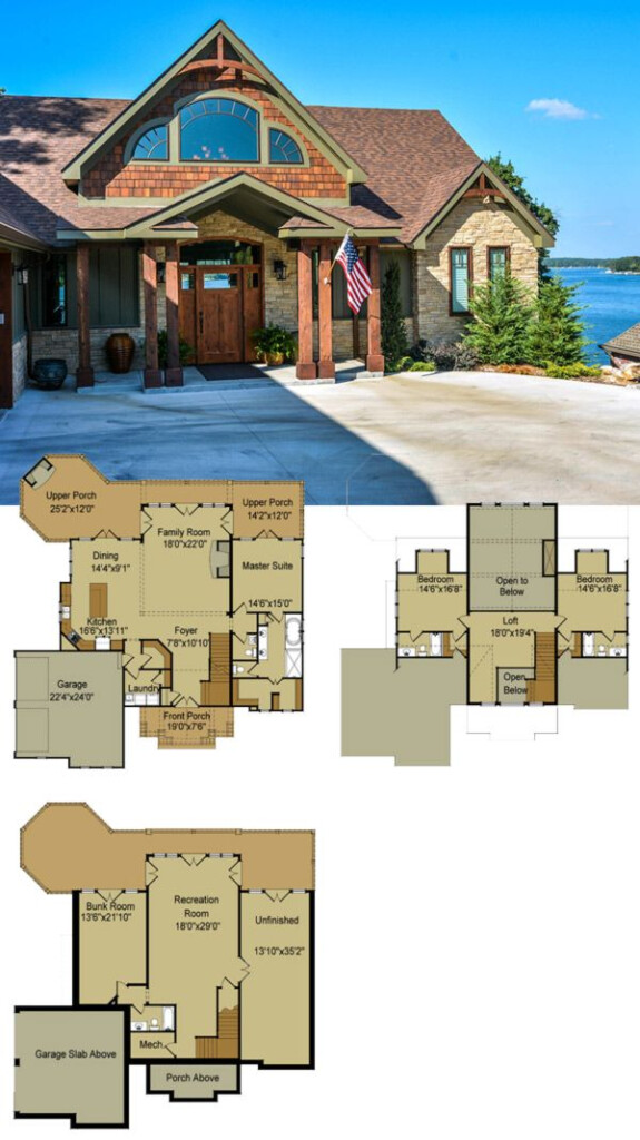 Cabin Floor Plans With Walkout Basement Flooring Site - Basement House Floor Plans