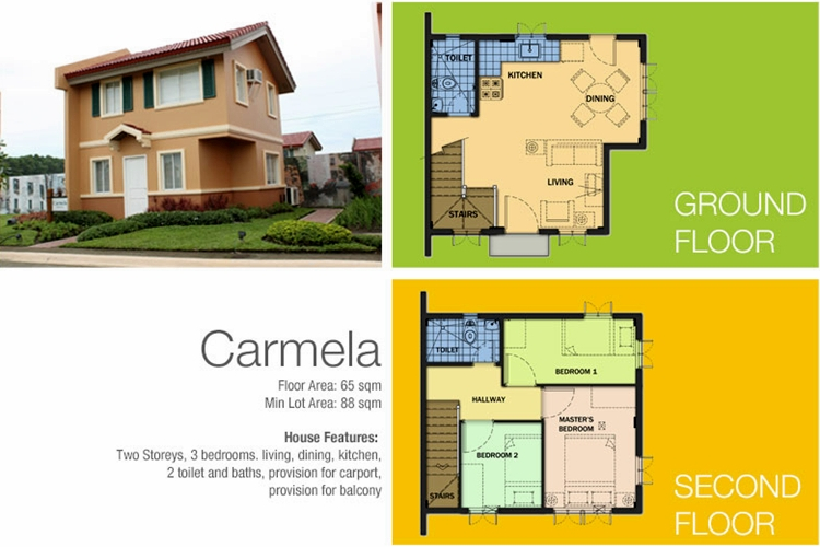 Camella House Design And Floor Plan Floor Roma - Camella House Design And Floor Plan