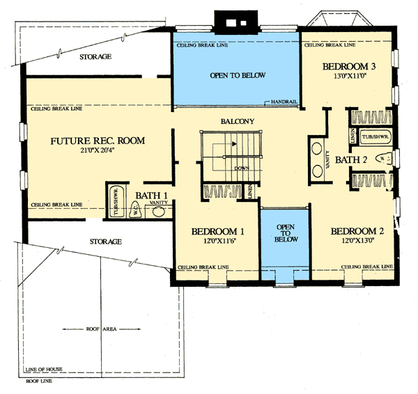 Colonial Home With First Floor Master 32547WP Architectural Designs  - Colonial House Plans With First Floor Master