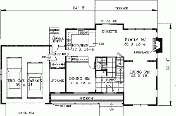 Currier Country Home Plan 089D 0047 House Plans And More - Currier House Floor Plans