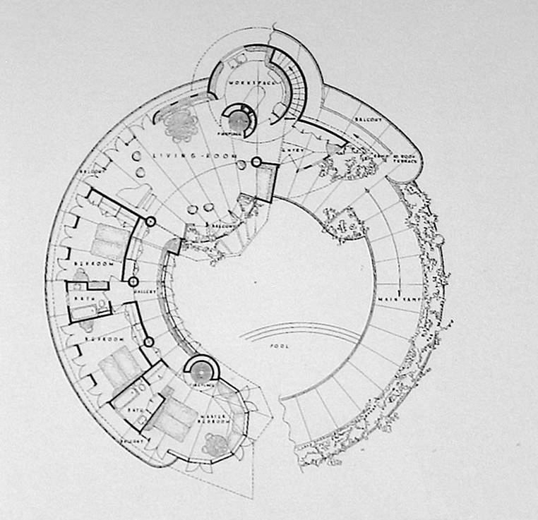 David And Gladys Wright House Plan Google Search Frank Lloyd Wright  - David And Gladys Wright House Floor Plan