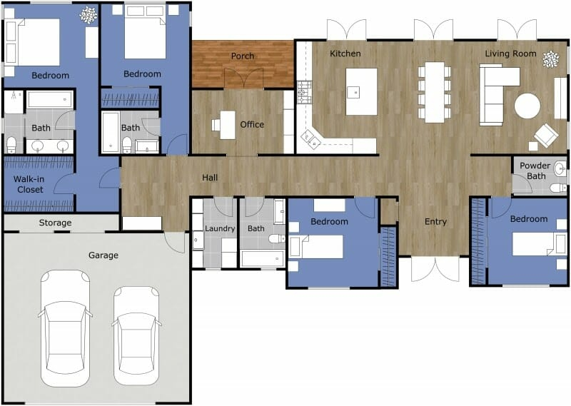 Design Your Own House Floor Plans RoomSketcher - Create Floor Plan Of My House