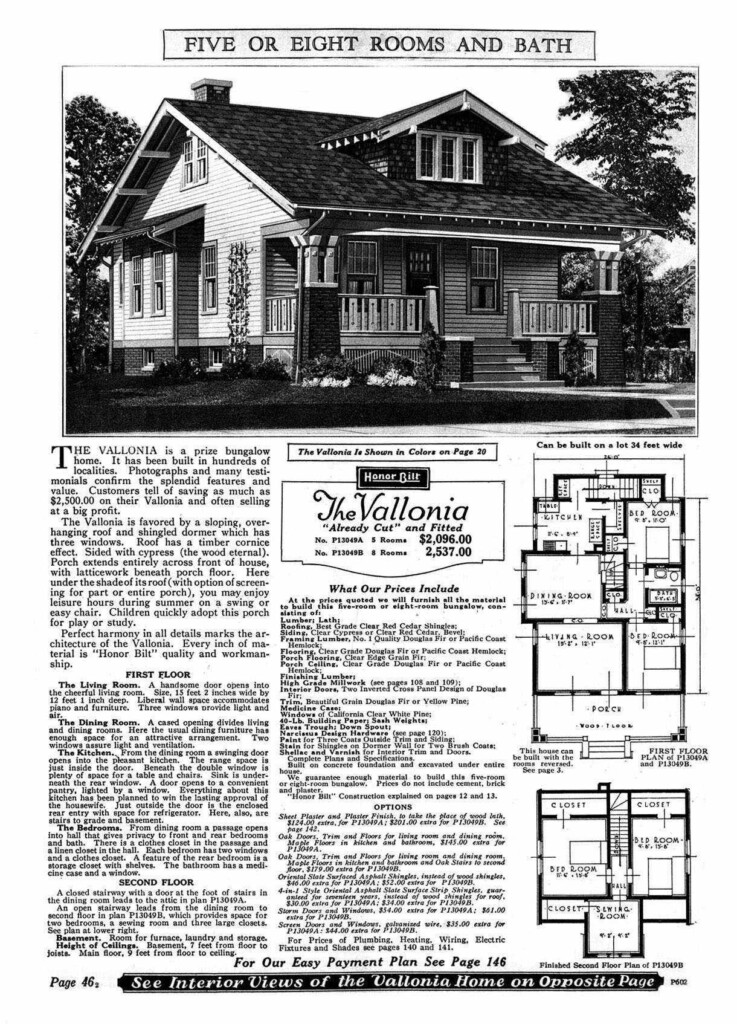 Do You Live In A Sears Roebuck Kit Home Sears Catalog Homes Sears  - Sears Houses Floor Plans