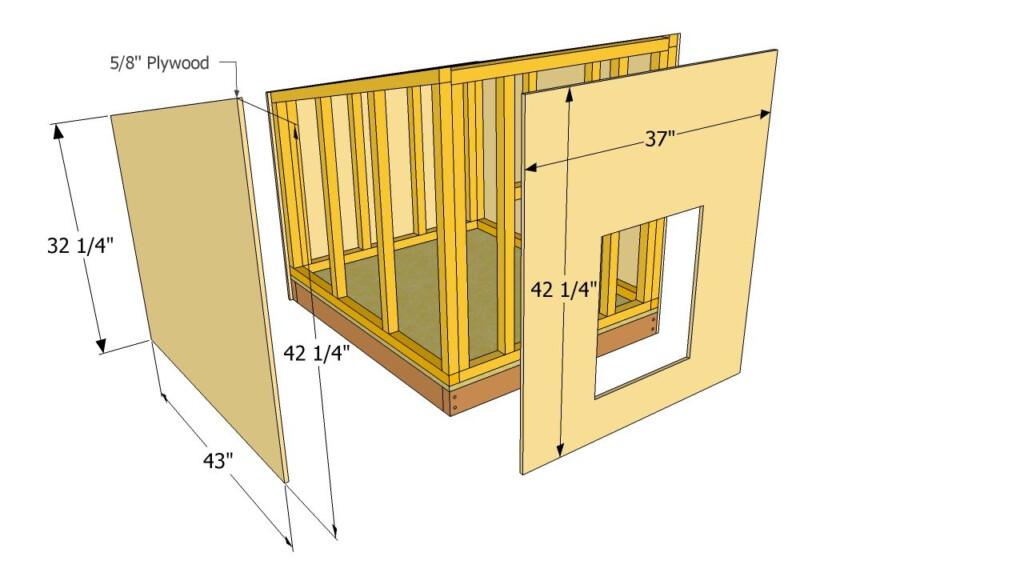 Dog House Schematics - Dog House Floor Plans