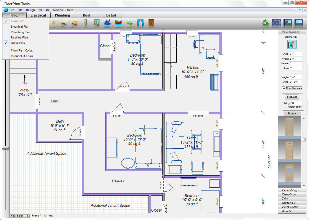 Draw Floor Plan Software Awesome Best Software To Draw Floor Plans  - House Floor Plan Software