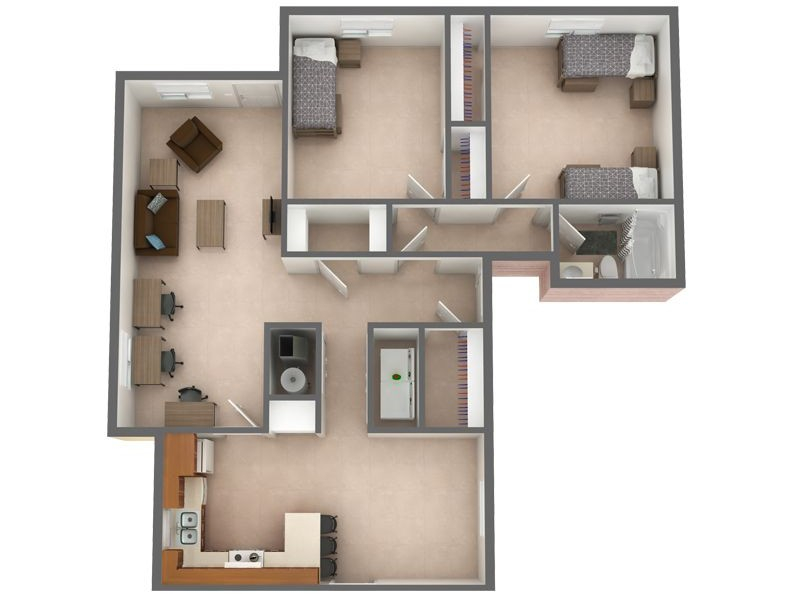 East Campus Apartments California State University Monterey Bay - Csu East Bay Housing Floor Plans