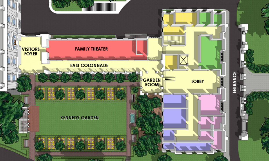 East Wing White House Museum - White House East Wing Floor Plan