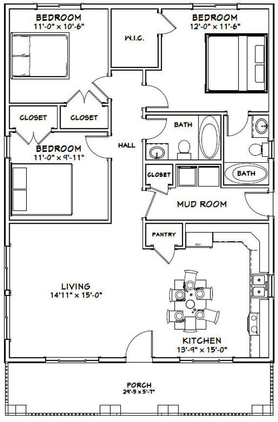 Exploring 30X40 2 Story House Plans House Plans - 30X40 Floor Plans House