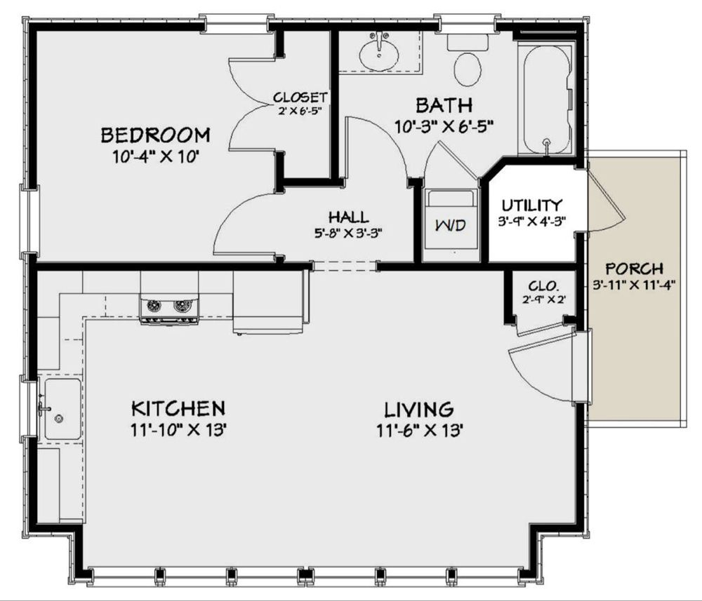 Exploring Guest House Floor Plans For Your Home House Plans - Guest House Floor Plans 1 Bedroom