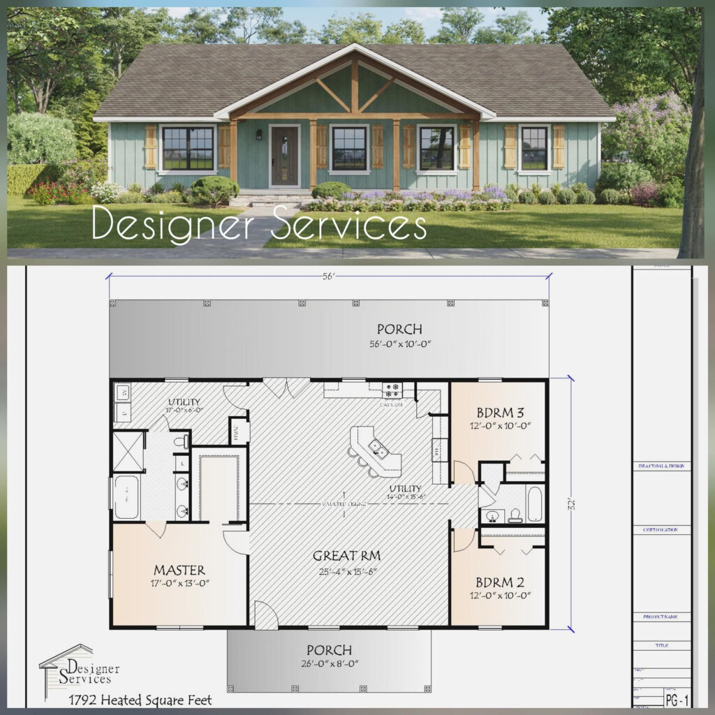 Exploring Pole Barn House Plans House Plans - 2 Bedroom Pole Barn House Floor Plans