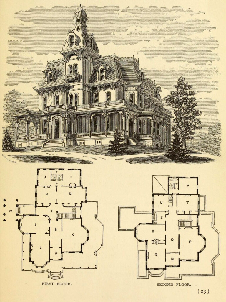 Exploring The Versatility Of Victorian House Plans House Plans - Old Victorian House Floor Plans