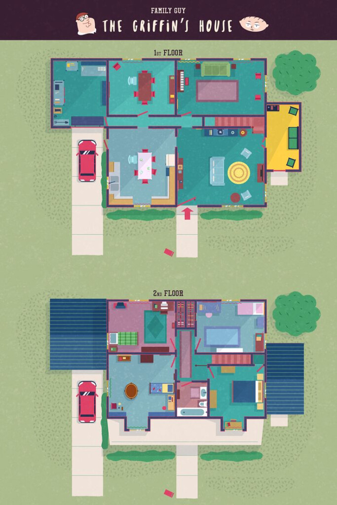 Family Guy House Floor Plans - Floor Plan Family Guy House