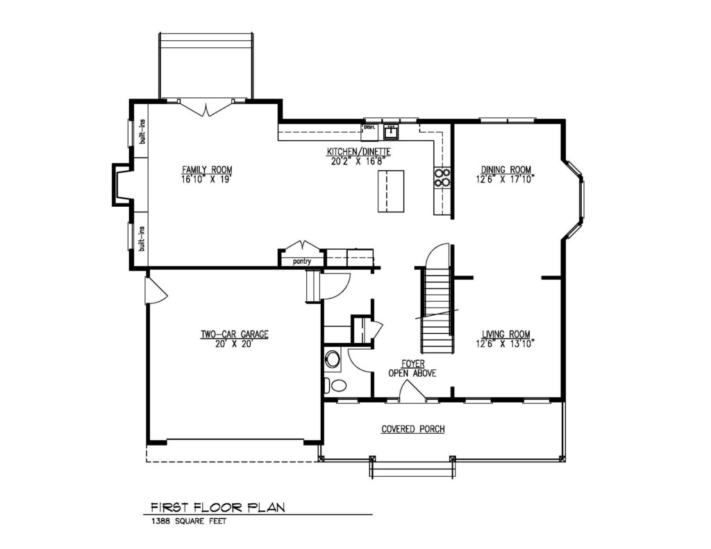 First Floor Plan Premier Design Custom Homes - First Floor Plan Of House