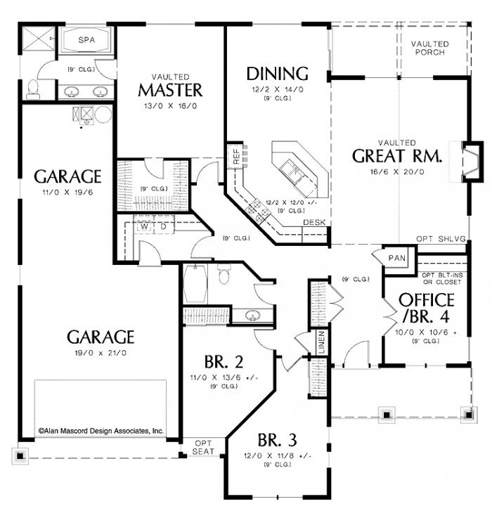 Floor Plan 2000 Sq Ft House 2000 Sq Ft Ranch Open Floor Plans The  - 2000 Sq Ft Open Floor House Plans