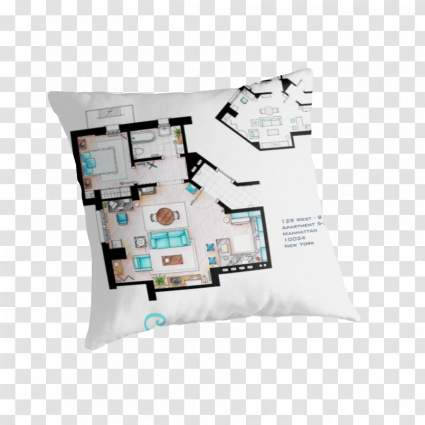 Floor Plan House Cosby Show Transparent PNG - Cosby House Floor Plan