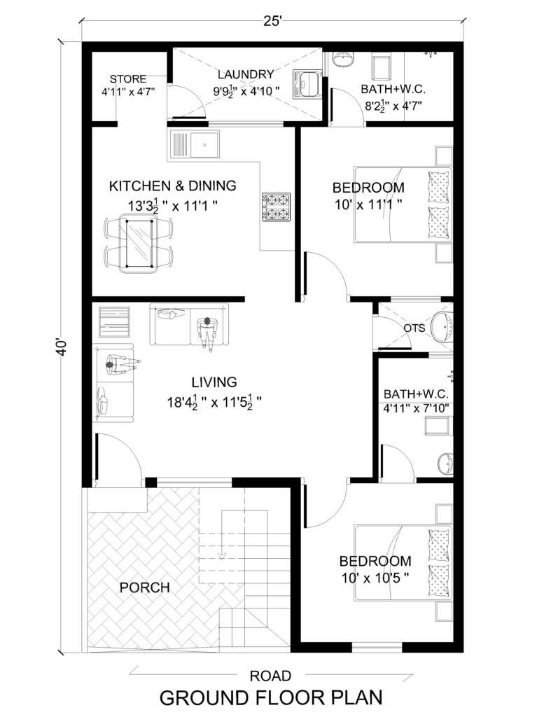 Floor Plan Of A 2 Storey House Image To U - 2 Storey House Floor Plan With Dimensions In Meters