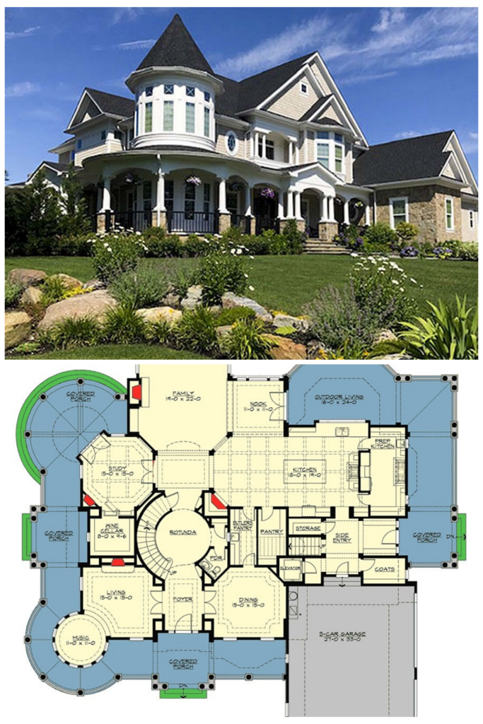 Floor Plans For Large Houses House Plans - Floor Plan Of A Big House